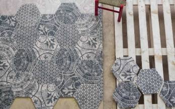 patterned hex tiles Sydney renovation