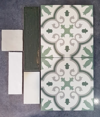 Artisan heritage pattern tiles Australia