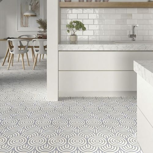kitchen floors with patterned tiles Sydney Australia