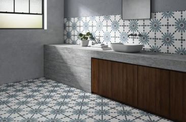 Encaustic floor tile design, Sydney