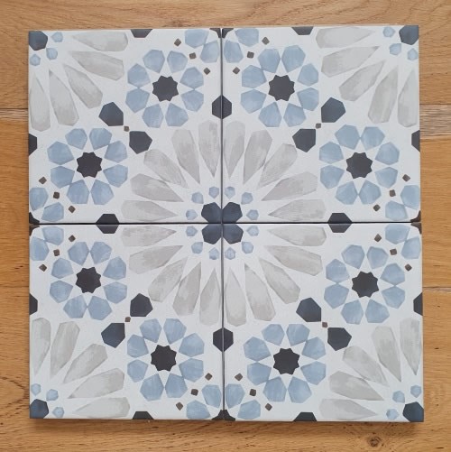 encaustic look pattern floor tiles in Sydney Australia