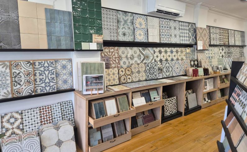 Encaustic tiles Sydney showroom