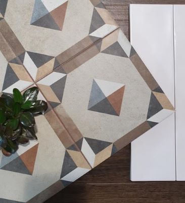 Federation style tessellated tiles, Sydney