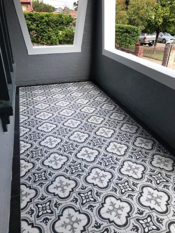 Federation outdoor tiles in Sydney