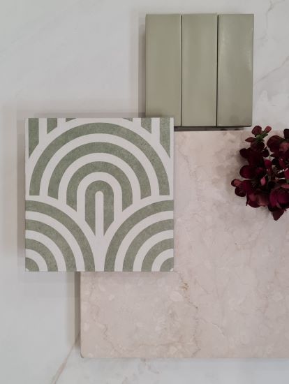 Green Bathroom Tiles Ideas