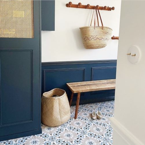 Hamptons floor tiles laid in Sydney Australia