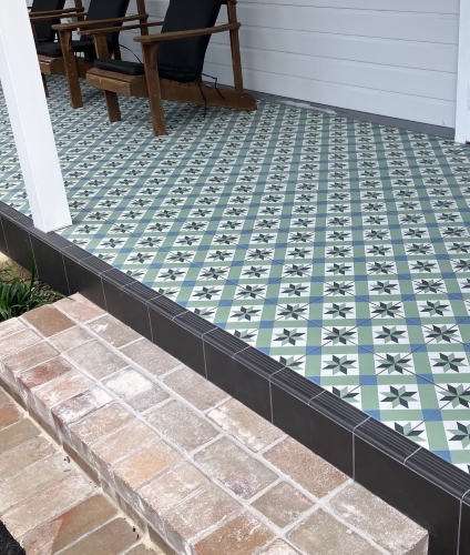 Heritage verandah tiles Sydney