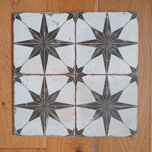 Vintage floor tiles from Sydney Australia