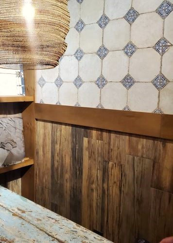 Blue farmhouse wall tiles Sydney