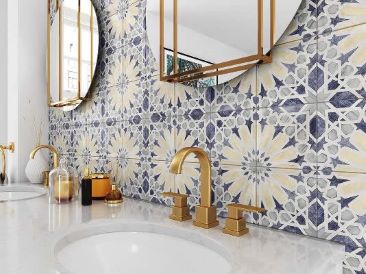 Spanish feature wall tiles, Sydney