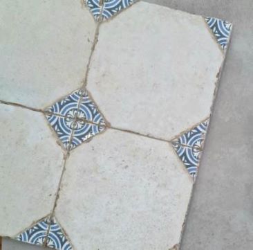Traditional Spanish pattern floor tiles, Sydney