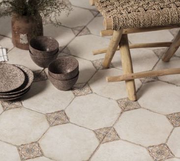 Country Spanish floor tile designs, Sydney