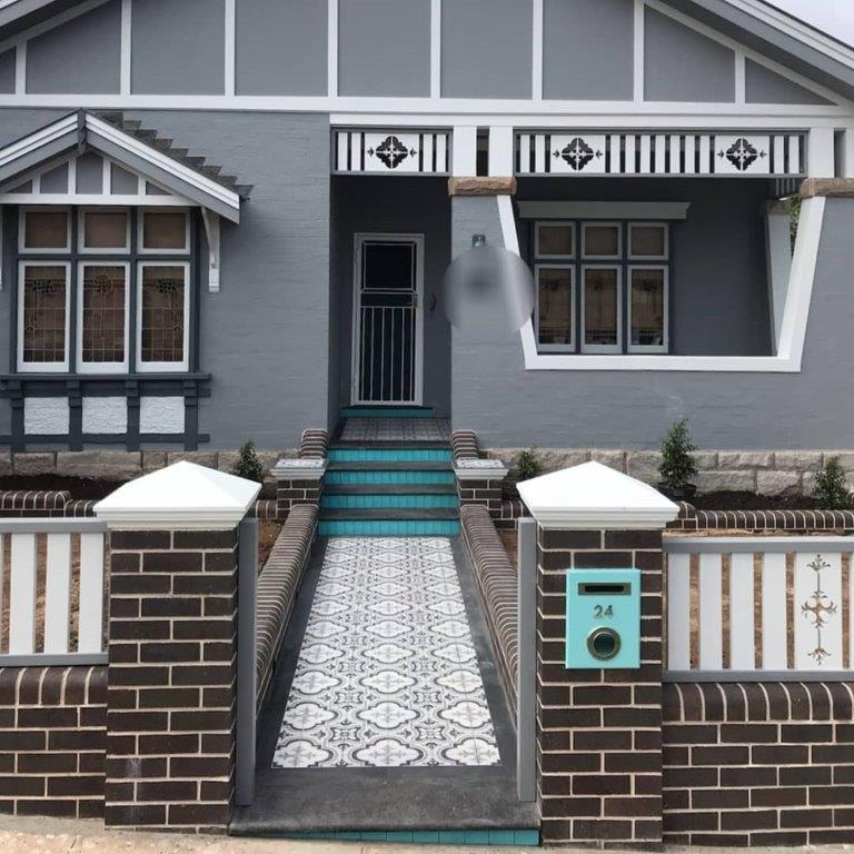Traditional home style floor tiles in Sydney