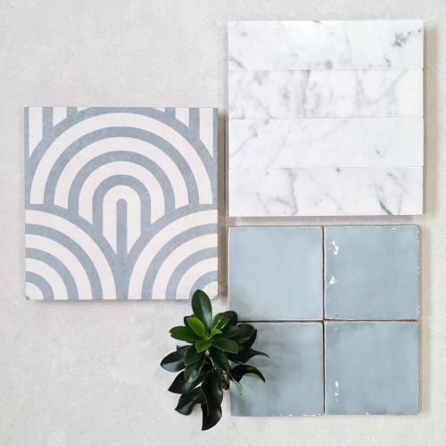 Bathroom tile ideas in Blue Sydney