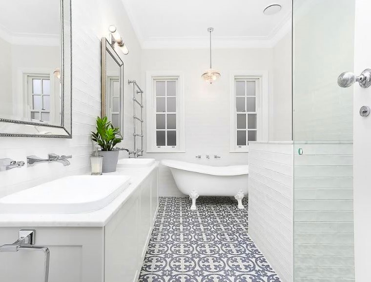 classic bathroom design in Sydney