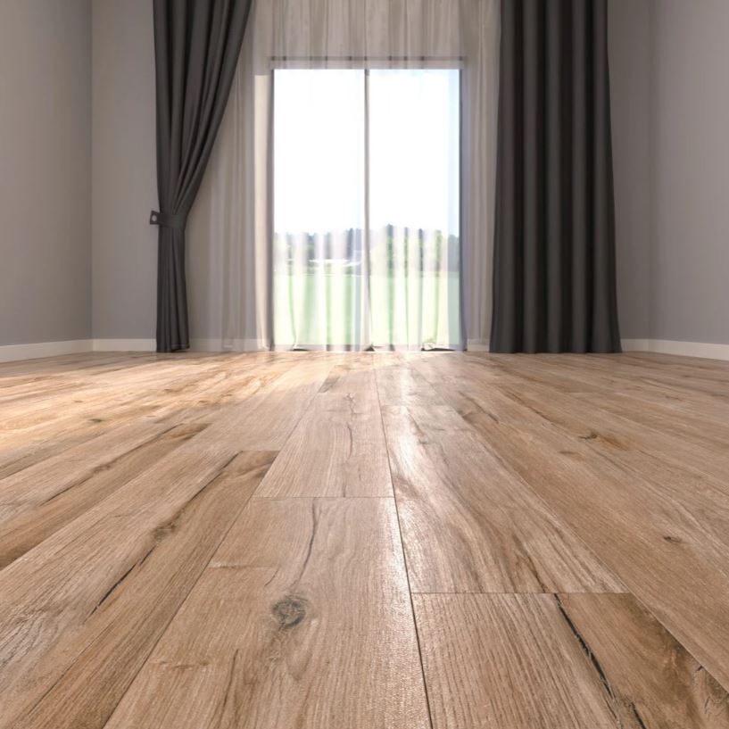 close up of timber look tiles laid in Sydney