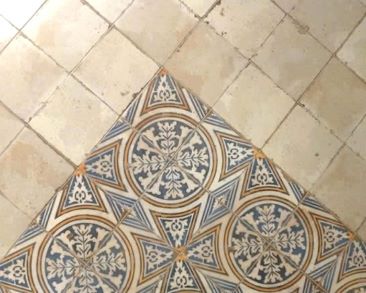 Encaustic look Moroccan patterned floor tiles Sydney