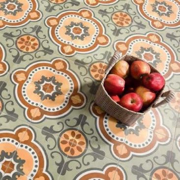 Encaustic look porcelain pattern tiles Sydney