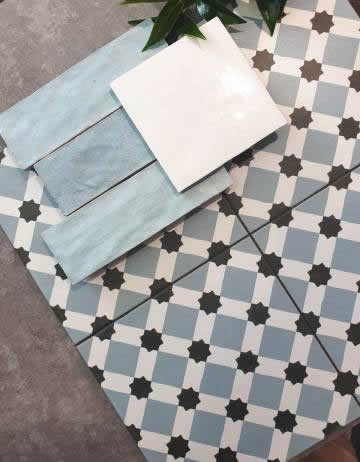 Federation heritage floor tiles, Sydney