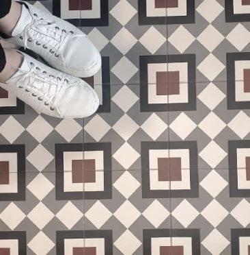 Federation heritage floor tiles, Sydney