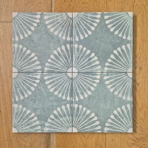 Green encaustic floor tiles Sydney
