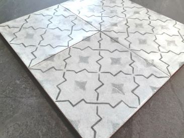 Grey Hamptons feature wall tiles, Sydney