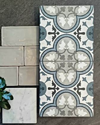 Hampton style bathroom tiles, Sydney Australia