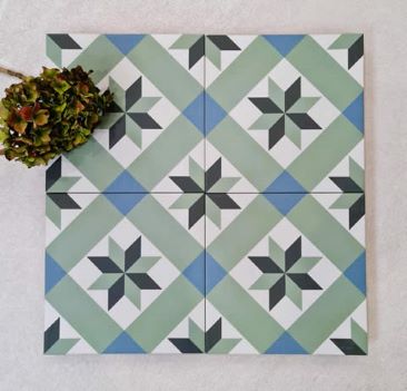 Heritage encaustic look tiles, Sydney