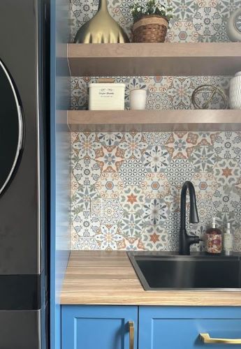 Hexagon wall tiles Sydney Australia in kitchen