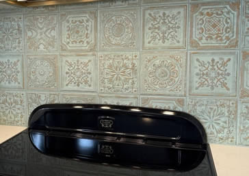 green kitchen splashback tiles Sydney