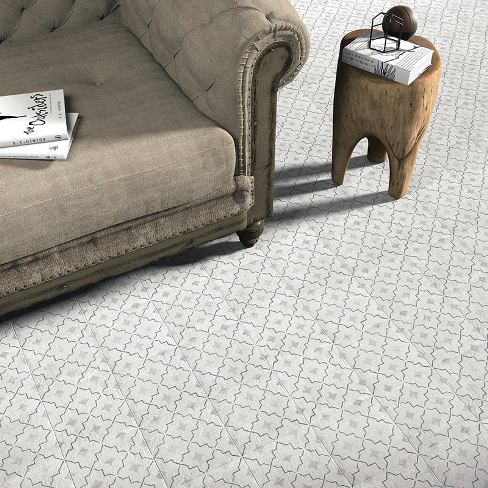 grey pattern floor tiles sold in Sydney