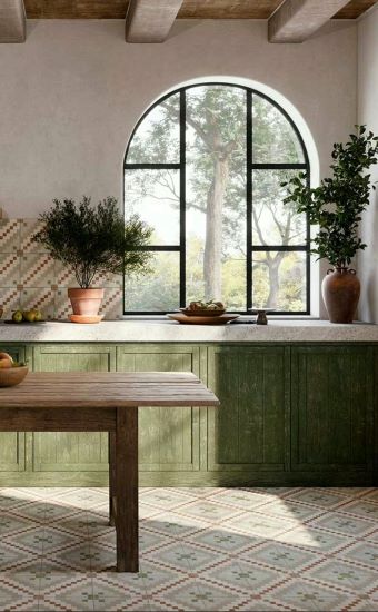 Modern Mediterranean pattern floor tiles Sydney