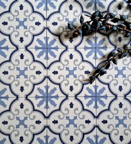 blue pattern tiles Sydney