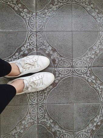 Mediterranean pattern floor tiles Australia