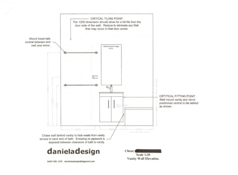 Bathroom Tiles and Design Sydney - Daniela Design Bathroom and Ensuite ...