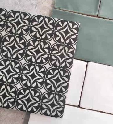Spanish patterned floor tiles, Sydney