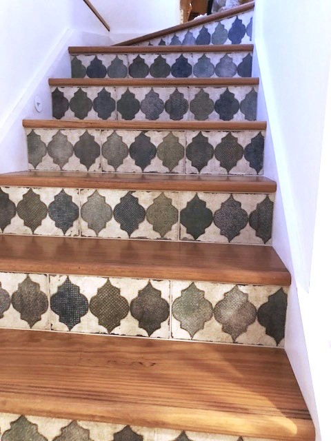 Moroccan stair riser tiles sold in Australia