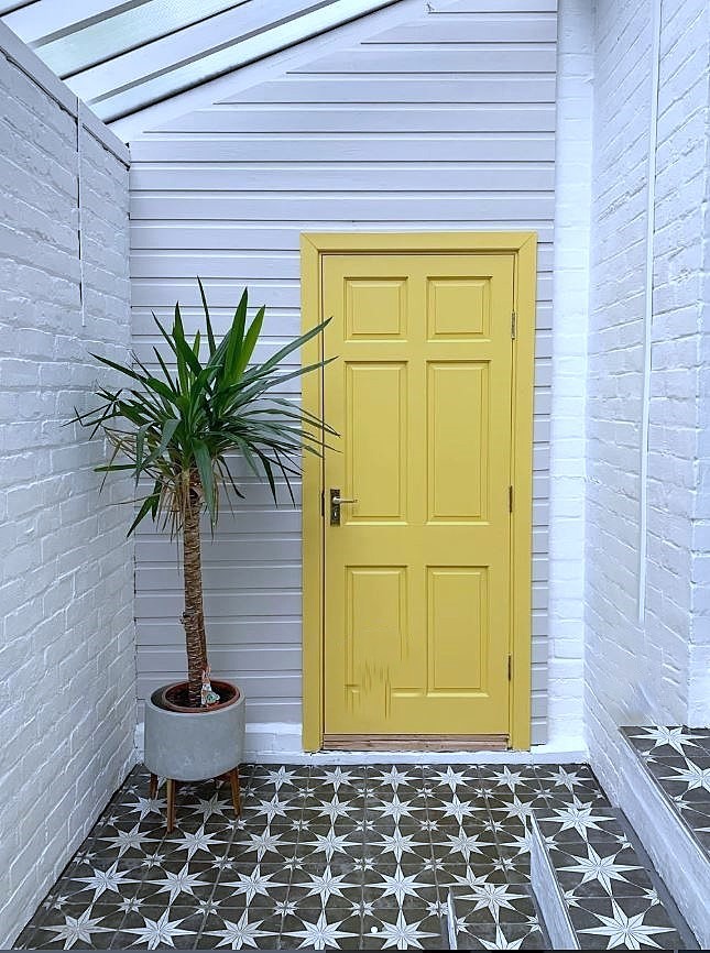 Star pattern porcelain floor tiles sold in Sydney