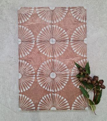 Terracotta pattern floor tiles, Sydney
