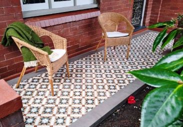 Classic tessellated tiles, Sydney